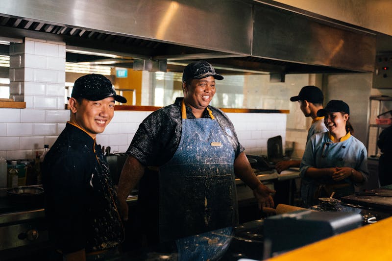 Costa Vida team members working together